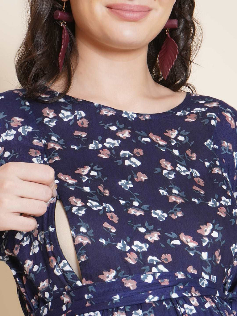  Maternity and Nursing Maxi Dress