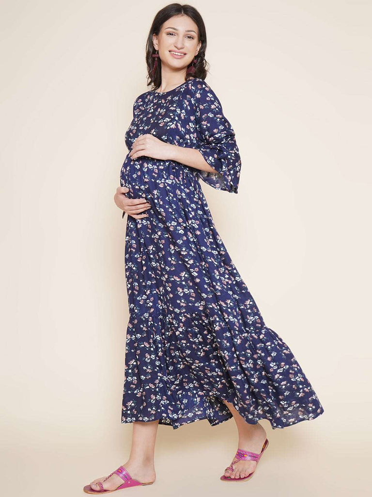  Maternity and Nursing Maxi Dress