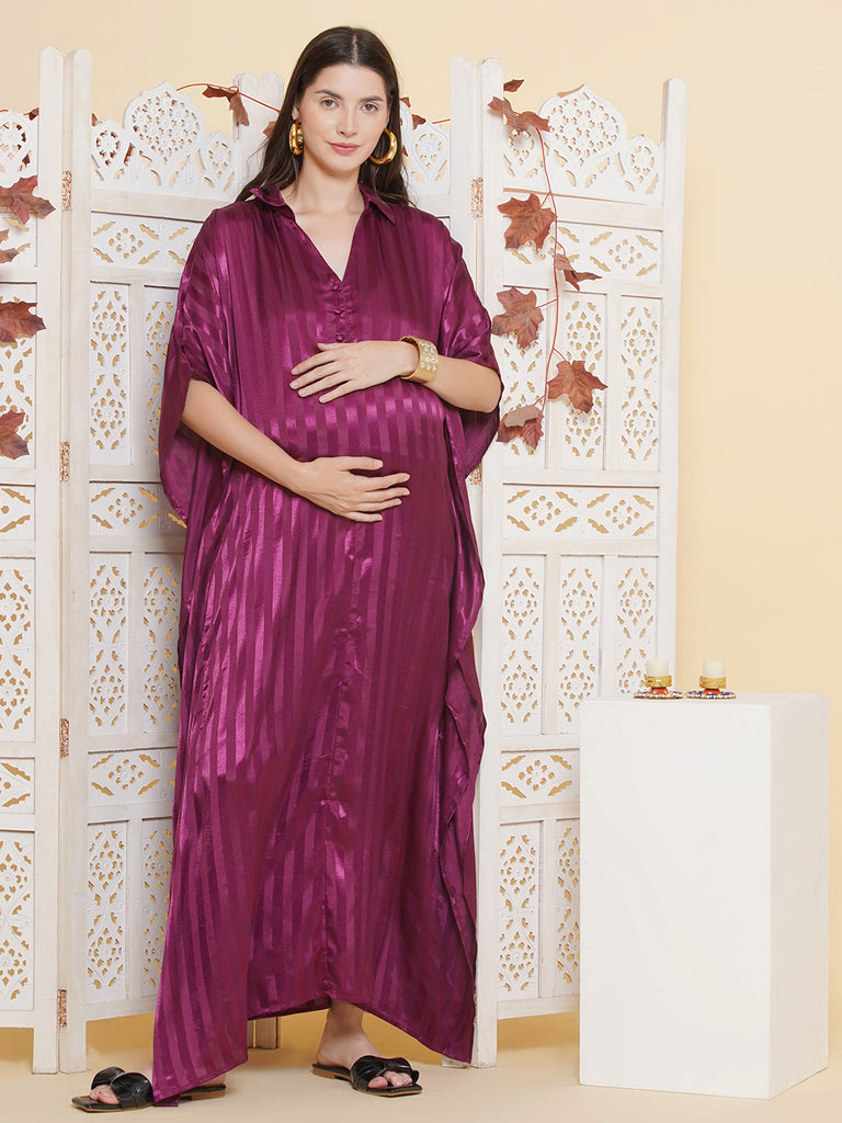 Maternity & Nursing Kaftaan Dress