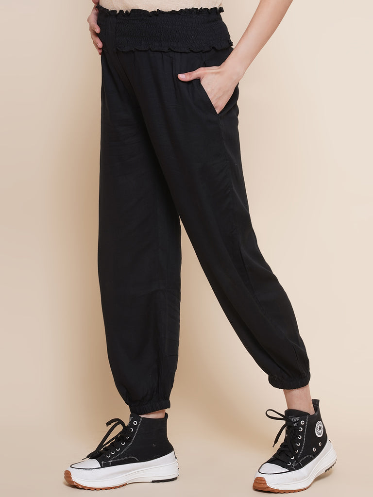 Black Maternity and Nursing Loungwear